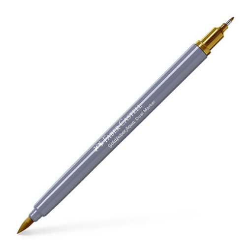 Brush Pen Aguarelável FABER-CASTELL Goldfaber Aqua Dual Castanho 269