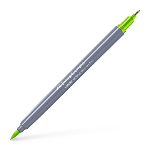 Brush Pen Aguarelável FABER-CASTELL Goldfaber Aqua Dual Verde 171