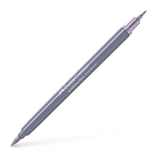 Brush Pen Aguarelável FABER-CASTELL Goldfaber Aqua Dual Lilás 282