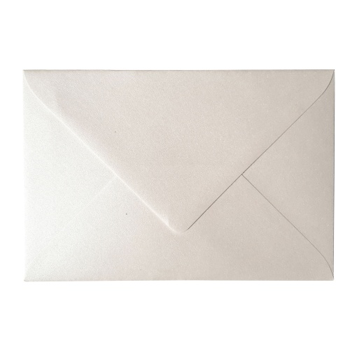 Envelope Metalizado SIMPLY B6 Pala Bico 120x175mm Milk 10 unidades