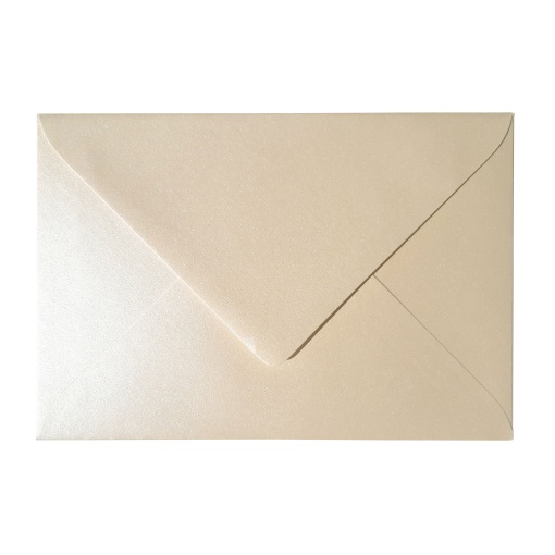 Envelope Metalizado SIMPLY B6 Pala Bico 120x175mm Creme 10 unidades