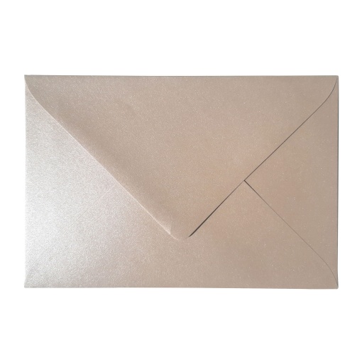 Envelope Metalizado SIMPLY B6 Pala Bico 120x175mm Areia 10 unidades
