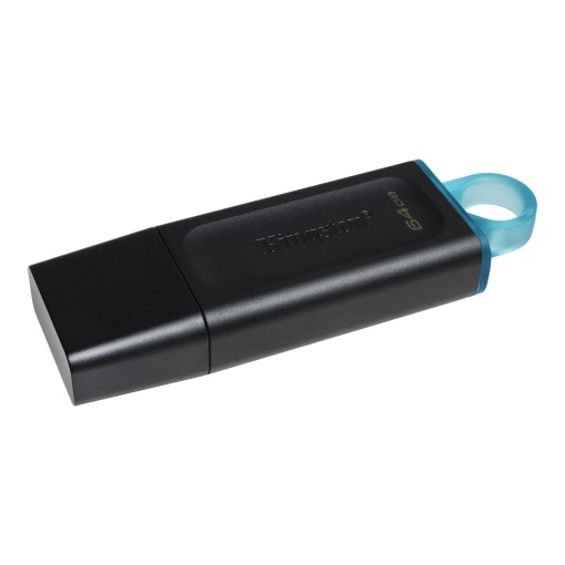 Pen USB 64GB KINGSTON Data Traveler Exodia DTX 3.2 formato grande com tampa preto