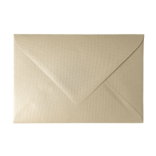 Envelope Texturado SIMPLY Metalizado B6 120x175mm Pollen Ocre 10 unidades