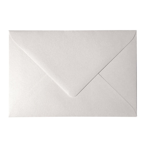 Envelope Texturado SIMPLY Metalizado B6 120x175mm 130g Branco 10 unidades