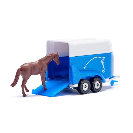 Carro com Reboque para Transporte de Cavalos 14,6cm SIKU