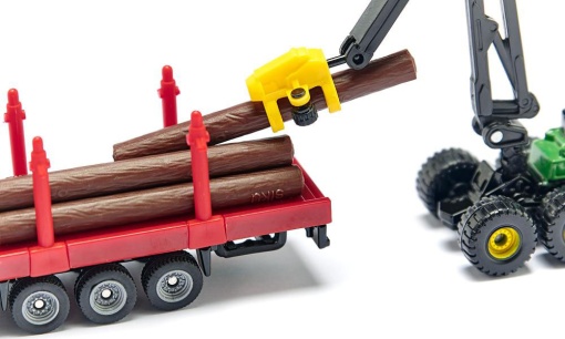 Camião transportador de troncos 18,7cm SIKU