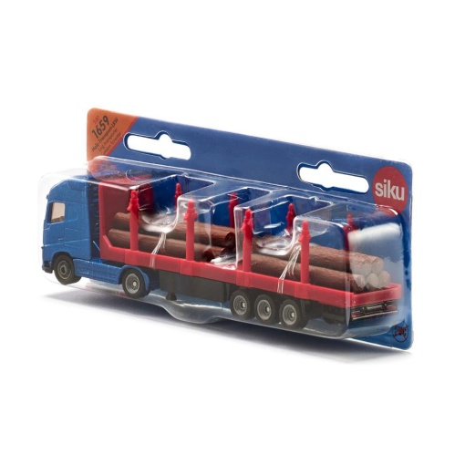 Camião transportador de troncos 18,7cm SIKU