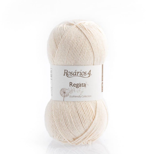 Fio de Tricot Rosários 4 Regata 100g Bege Claro 07