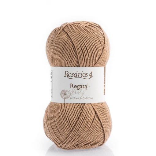 Fio de Tricot Rosários 4 Regata 100g Bege Escuro 16