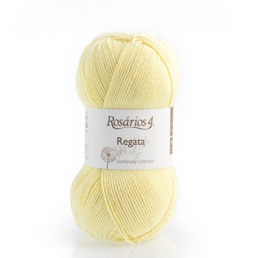 Fio de Tricot Rosários 4 Regata 100g Amarelo 34