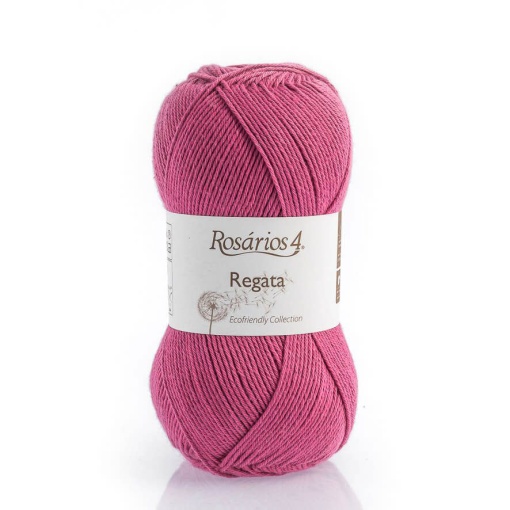 Fio de Tricot Rosários 4 Regata 100g Rosa Escuro 45
