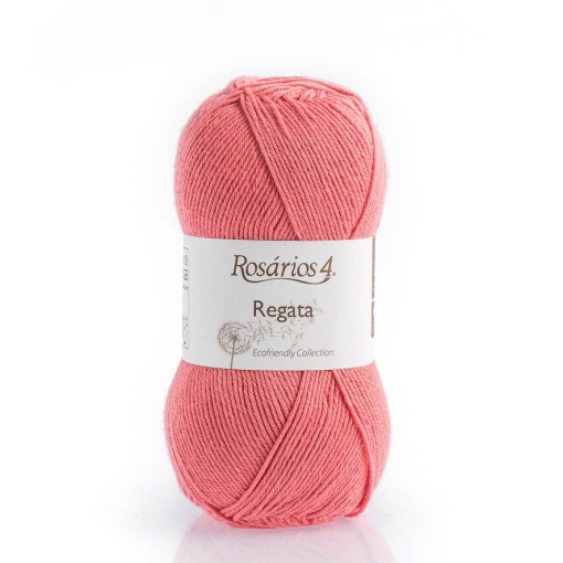 Fio de Tricot Rosários 4 Regata 100g Coral 51