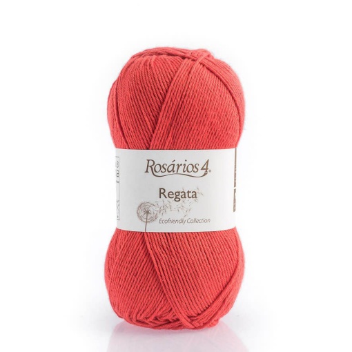 Fio de Tricot Rosários 4 Regata 100g Vermelho Claro 52
