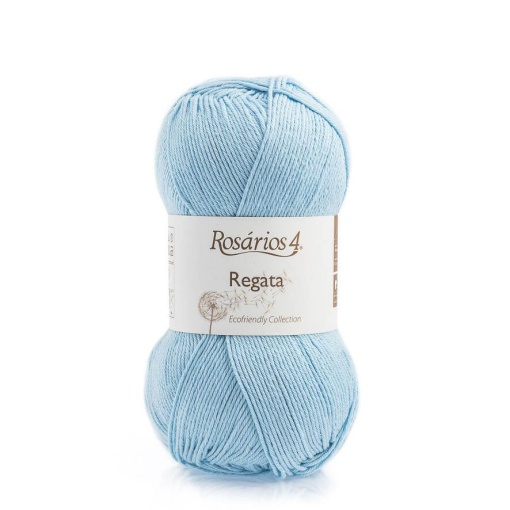 Fio de Tricot Rosários 4 Regata 100g Azul Claro 91