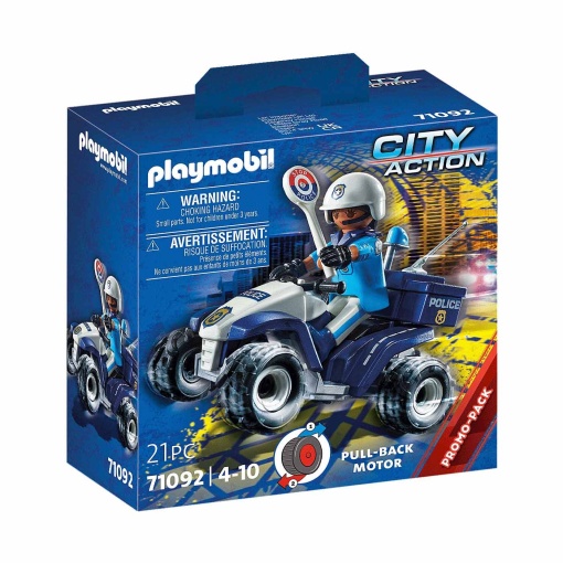 PLAYMOBIL City Action Polícia - Speed Quad