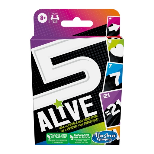 Jogo de Cartas 5 Alive HASBRO Gaming