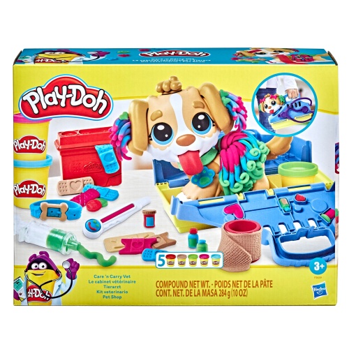 Plasticina Clínica Veterinária Play-Doh HASBRO