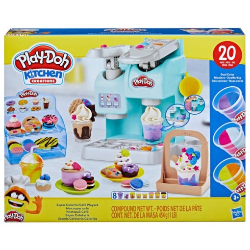 Plasticina Super Cafeteria Colorida Play-Doh HASBRO
