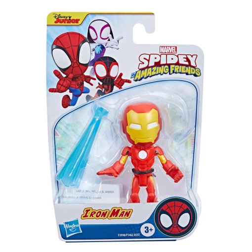 Spidey And His Amazing Friends Homem de Ferro 10cm MARVEL HASBRO