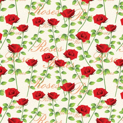 Papel de embrulho JOL clássico 70x100cm rosas Pfs7000258