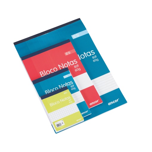 Bloco de Notas A7 ANCOR Classic Stripes LISO 80 folhas