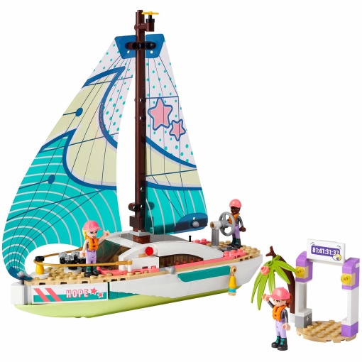 LEGO FRIENDS A AVENTURA EM BARCO A VELA DA STEPHANIE 41716