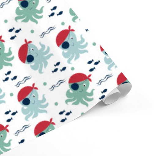 Papel de embrulho Europrice infantil sortido rolito 70x200cm