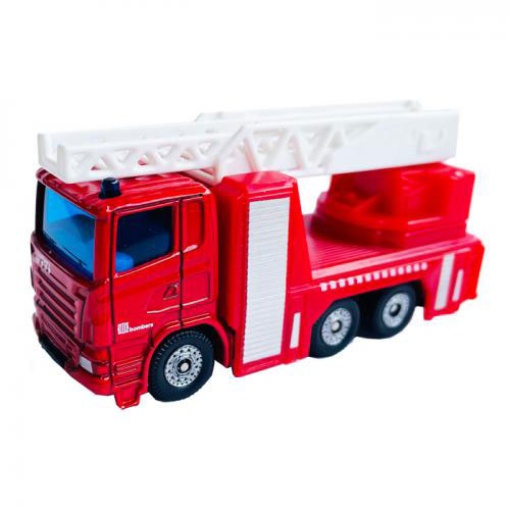 Carro dos Bombeiros com Escada Catalunha Miniatura SIKU