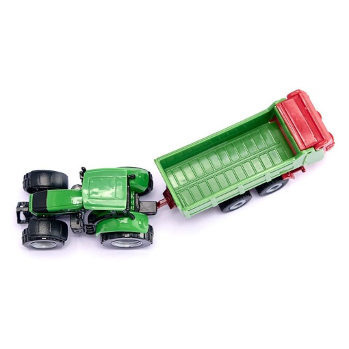 Trator com Espalhador de Estrume Miniatura SIKU