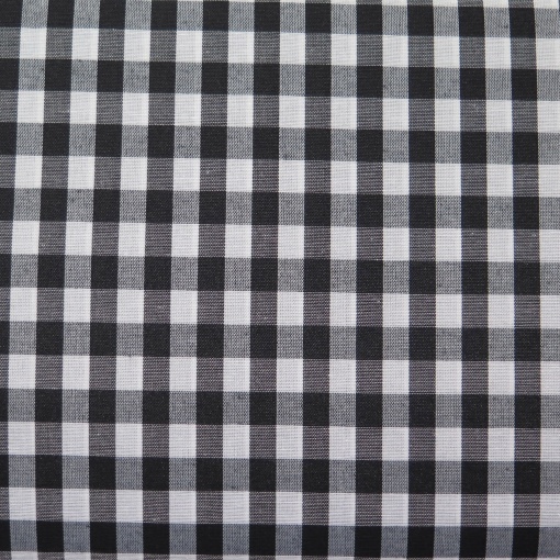 Tecido Vichy Preto/Branco 1x1,60m 17