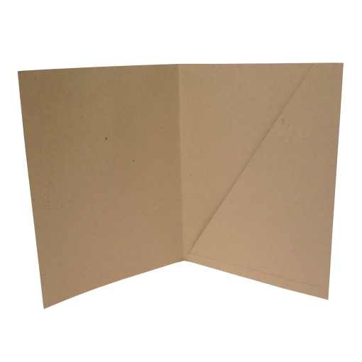 Classificador CARTONEX 235x310mm Kraft com Bolsa Triangular