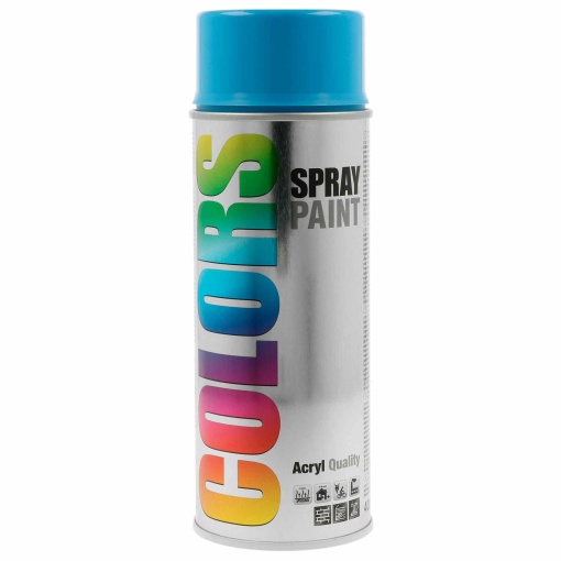 Tinta Spray Acrílica COLORS Azul RAL 5012 400ml