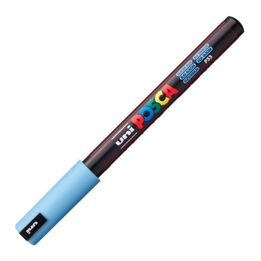 POSCA Marker Pc-1mr Extra Fine 0.7mm Glacier Blue P33