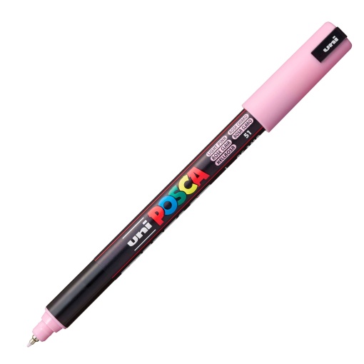 Marcador UNI Posca Pc-1mr extra fino 0,7mm rosa claro 51