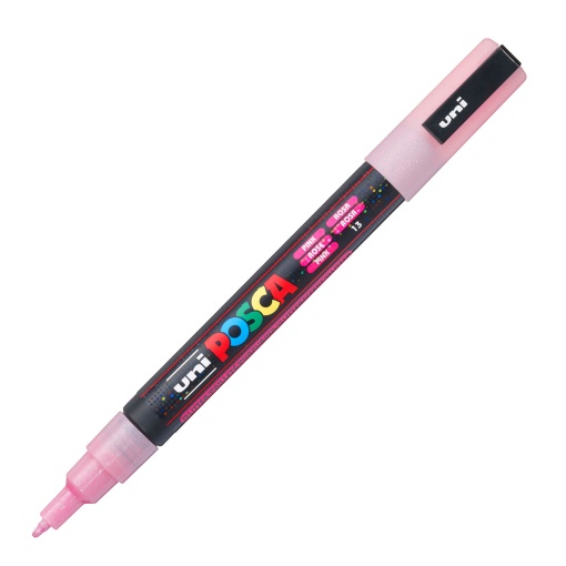 Marcador UNI Posca Pc-3ml fino 0,9-1,3mm rosa sparkling