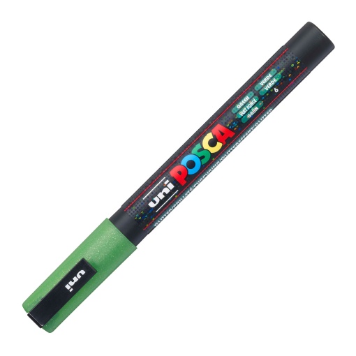 POSCA Pc-3ml Fine Marker 0.9-1.3mm Sparkling Green