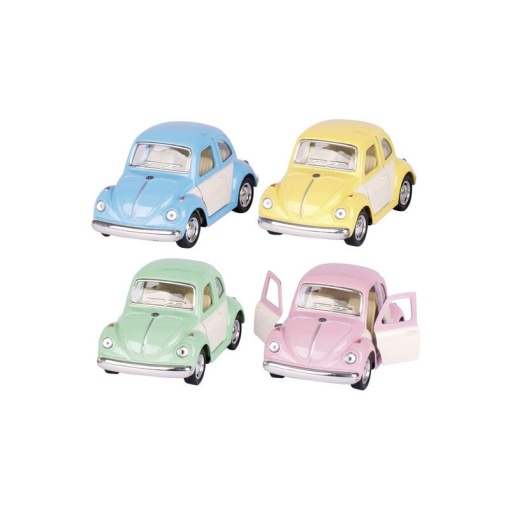 Carro VOLKSWAGEN Classical Beetle 1967 Miniatura 10cm Sortido GOKI