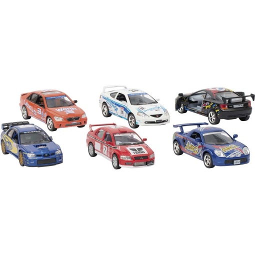 Carro de Rally Miniatura 1:36 12,5cm Sortido GOKI