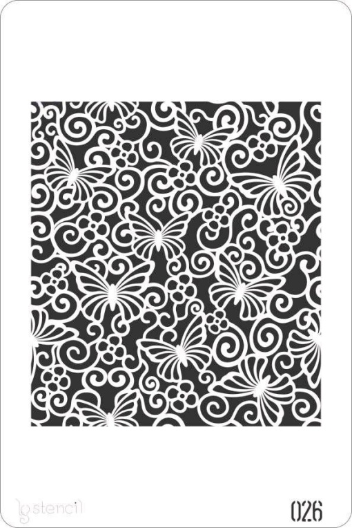 Stencil 20x30cm arabescos 440026