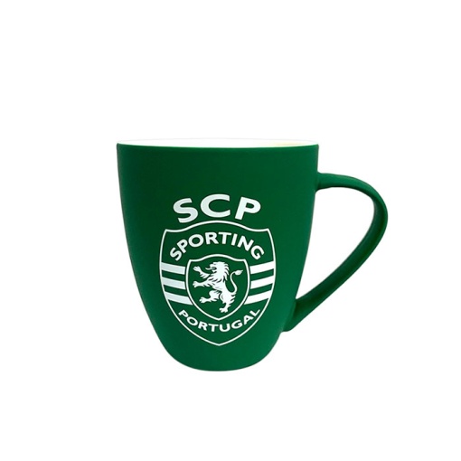 Caneca Aveludada e Abaulada SPORTING Verde