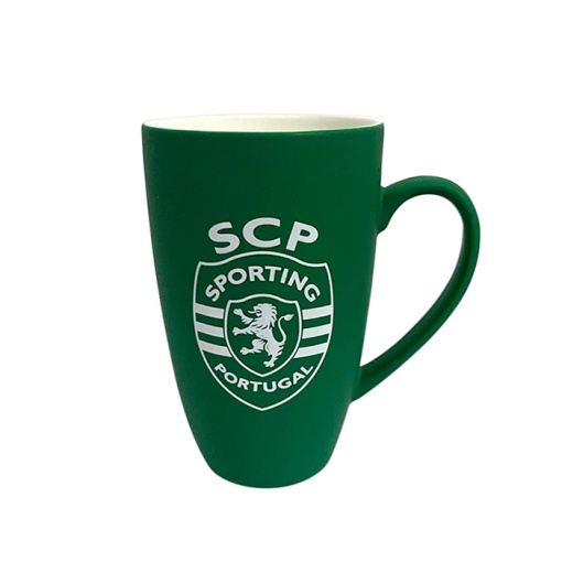 Caneca Aveludada Alta SPORTING Verde