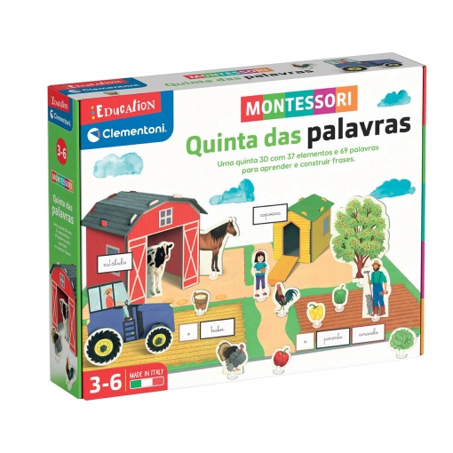 Montessori - Quinta das palavras CLEMENTONI Education