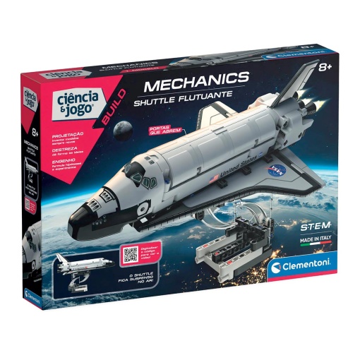Laboratório de Mecânica - NASA Shuttle Flutuante CLEMENTONI Ciência & Jogo