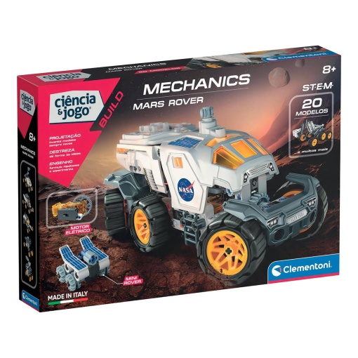 Laboratório de Mecânica - Mars Rover CLEMENTONI Ciência & Jogo