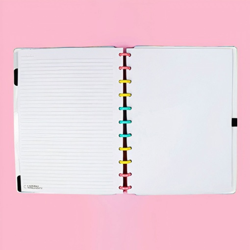 CADERNO INTELIGENTE Grande (215x280mm) Pautado Felicity By ALEXITY