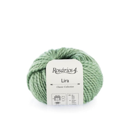Fio de tricot ROSÁRIOS 4 Lira verde 15