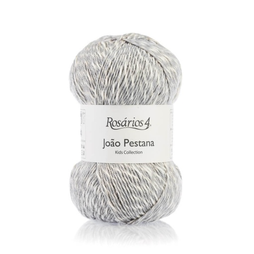 Fio de Tricot Rosários 4 João Pestana 100g Cinza 05