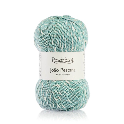 Fio de Tricot Rosários 4 João Pestana 100g Menta 17