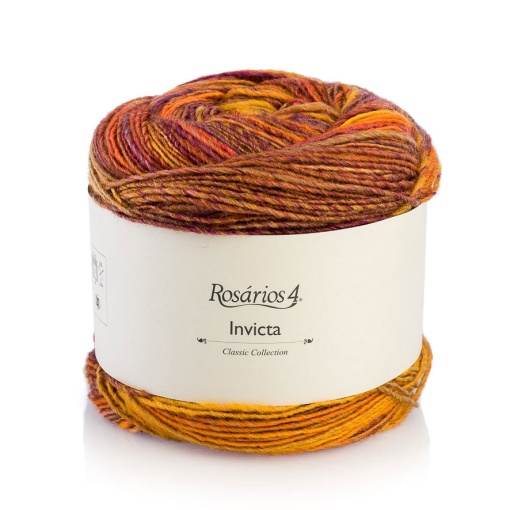 Fio de Tricot Rosários 4 Invicta 150g Fogo 20
